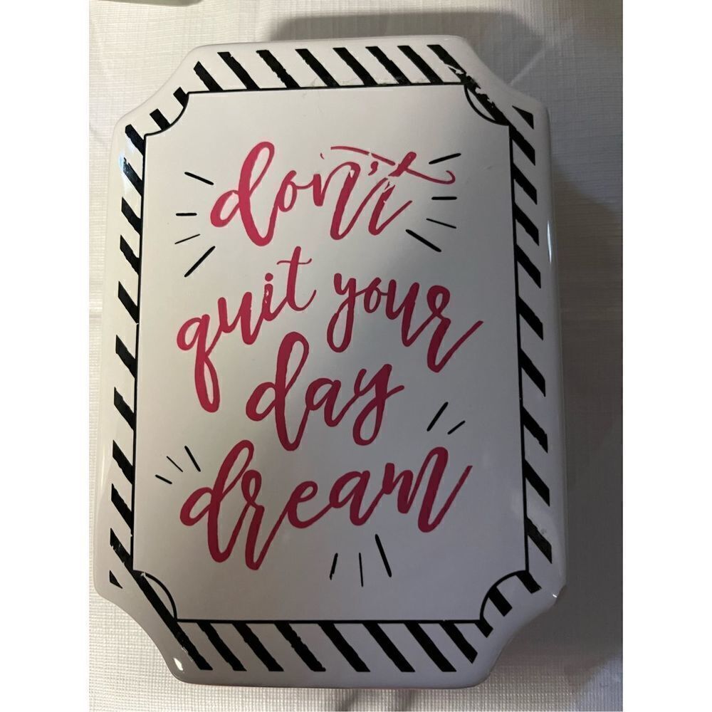 Motivational Plaque Don’t Quit